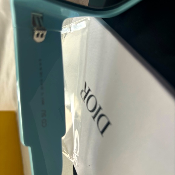 DIOR Sunglasses Men CD SU 80C7 LIMITED EDITION SKY BLUE GREEN MIRROR - Picture 4 of 11